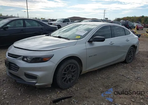 2018 Chevrolet Malibu 1Ls из США, поврежденный, VIN 1G1ZB5ST6JF112928